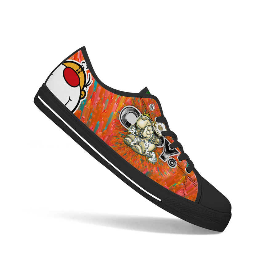 399. New Low-top Canvas Shoes - Tongue Printable - Cupy