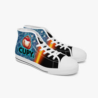 cupy 400. New High-top Canvas Shoes - Tongue Printable - Cupy