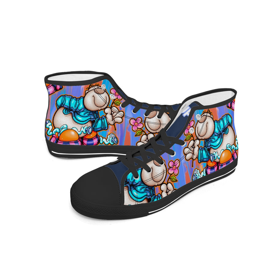 400. New High-top Canvas Shoes - Tongue Printable - Cupy