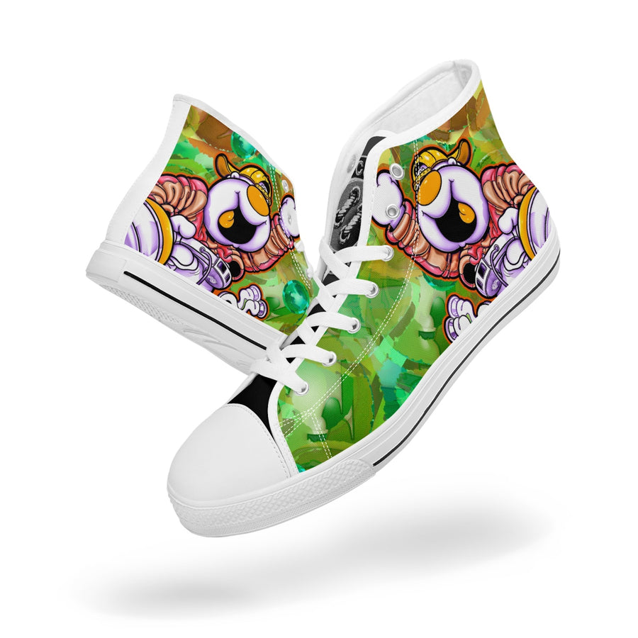 400. New High-top Canvas Shoes - Tongue Printable - Cupy