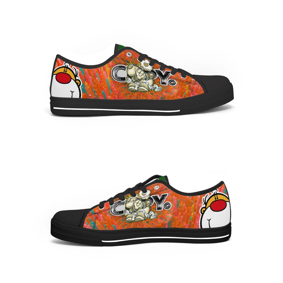 399. New Low-top Canvas Shoes - Tongue Printable - Cupy