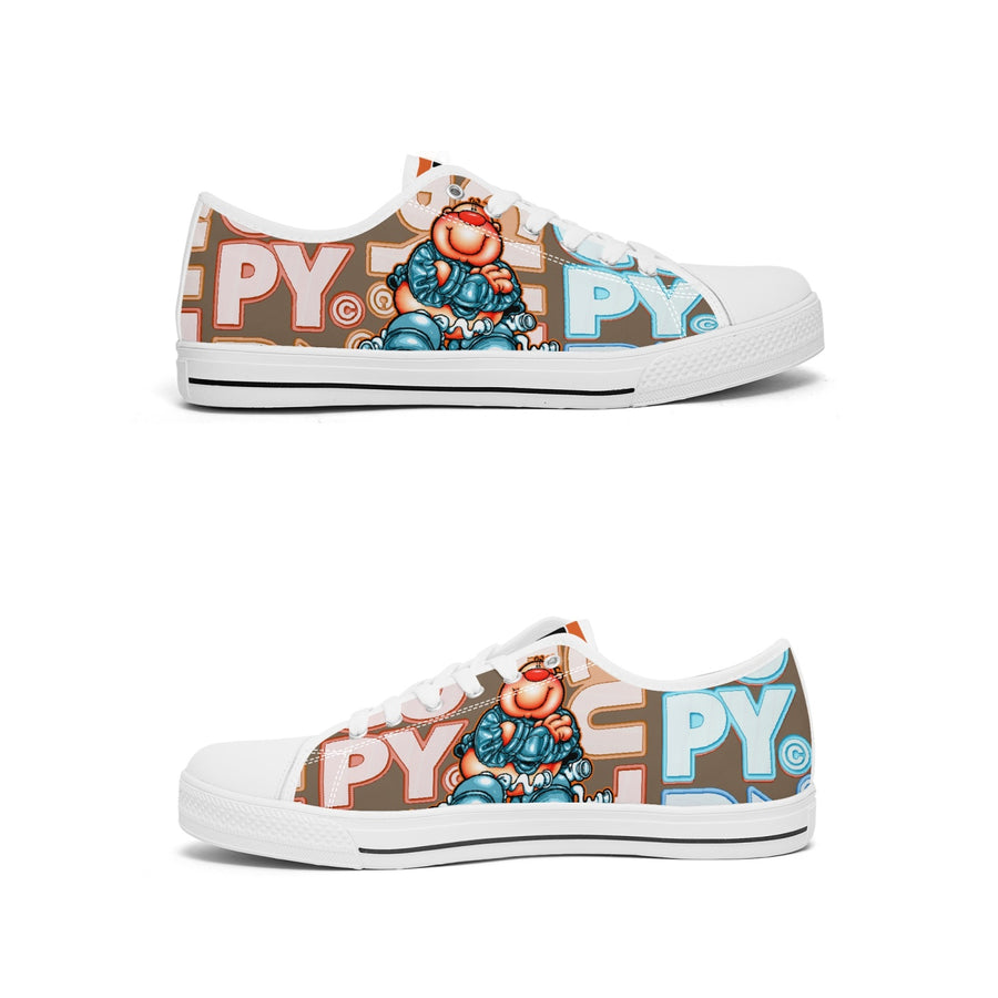 399. New Low-top Canvas Shoes - Tongue Printable - Cupy