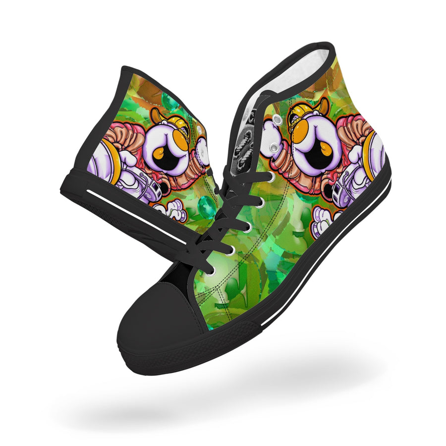 400. New High-top Canvas Shoes - Tongue Printable - Cupy