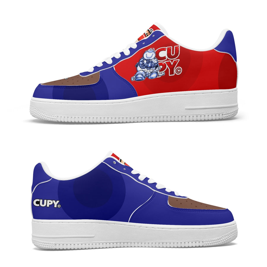 389. Type 2 AF1 Low-Top Leather Sports Sneakers - Cupy