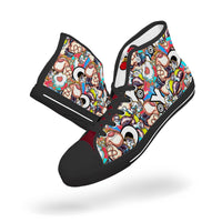 400. New High-top Canvas Shoes - Tongue Printable - Cupy