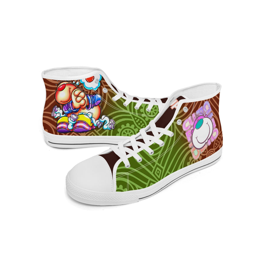 400. New High-top Canvas Shoes - Tongue Printable - Cupy