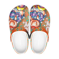 413. All Over Printed Clogs - Cupy