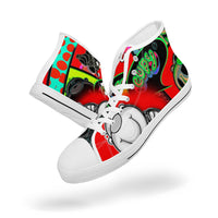 400. New High-top Canvas Shoes - Tongue Printable - Cupy