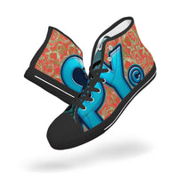 400. New High-top Canvas Shoes - Tongue Printable - Cupy