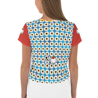 CUPY All-Over Print Crop Tee 1 - Cupy