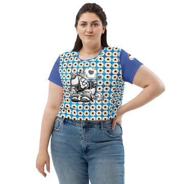 CUPY All-Over Print Crop Tee 2 - Cupy