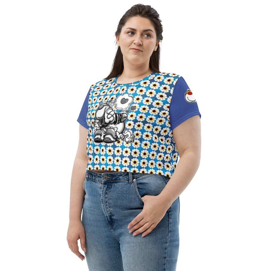 CUPY All-Over Print Crop Tee 2 - Cupy