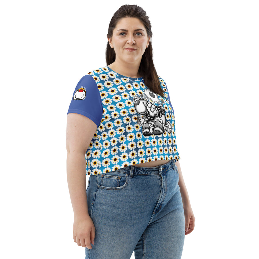 CUPY All-Over Print Crop Tee 2 - Cupy