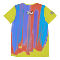 CUPY all-Over Print Men's Athletic T-shirt - Cupy