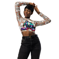 Cupy recycled long-sleeve crop top - Cupy