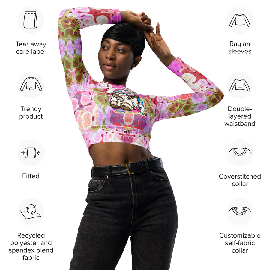 CUPY recycled long-sleeve crop top 5 - Cupy