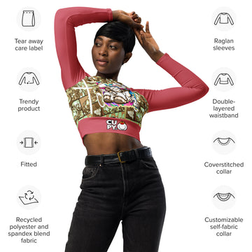 CUPY recycled long-sleeve crop top 9 - Cupy