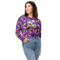 Cupy recycled long-sleeve crop top - Cupy