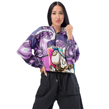 Cupy women’s cropped windbreaker - Cupy