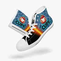 cupy 400. New High-top Canvas Shoes - Tongue Printable - Cupy