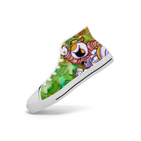 400. New High-top Canvas Shoes - Tongue Printable - Cupy