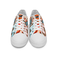 399. New Low-top Canvas Shoes - Tongue Printable - Cupy