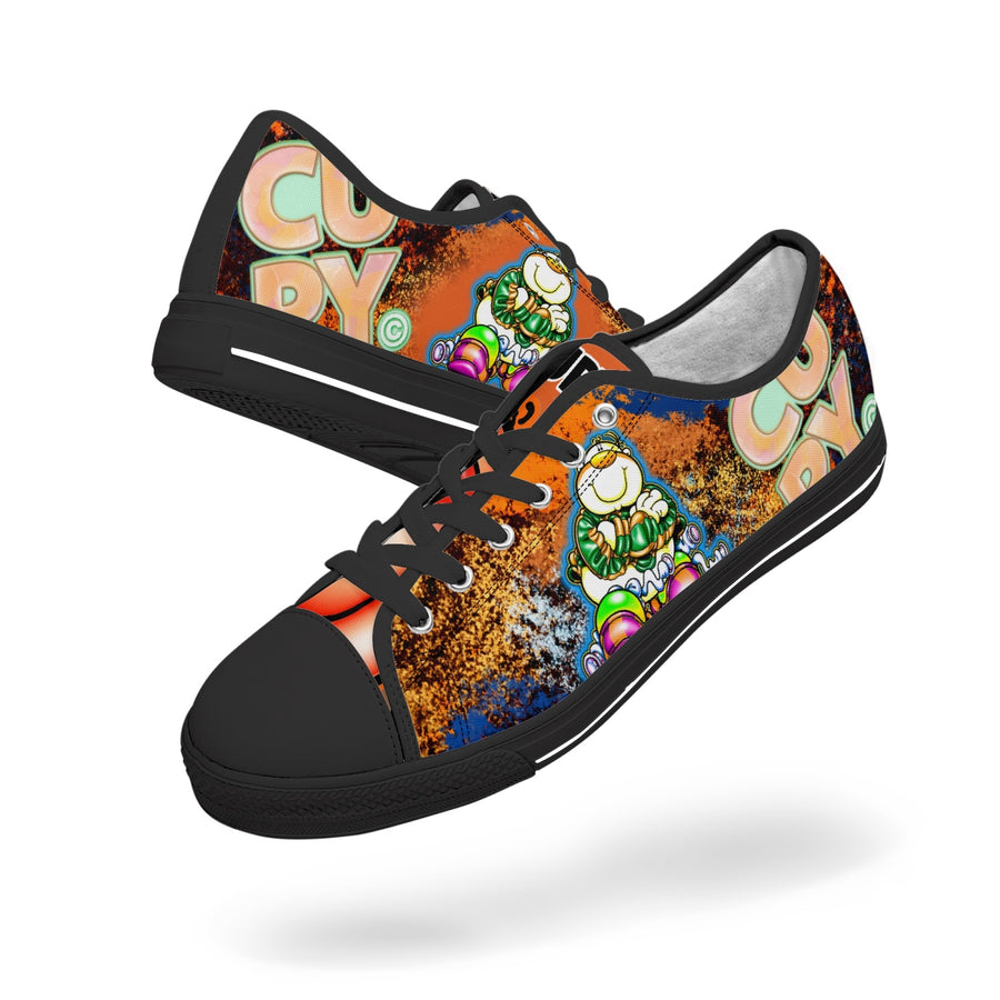 399. New Low-top Canvas Shoes - Tongue Printable - Cupy