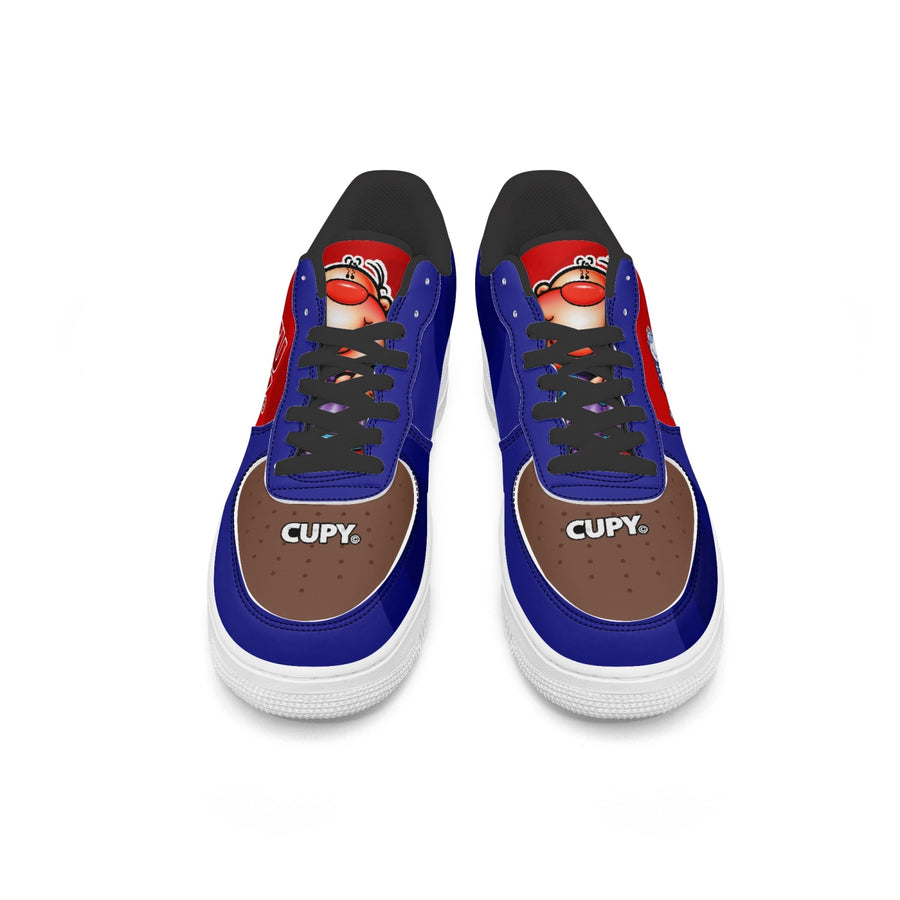 389. Type 2 AF1 Low-Top Leather Sports Sneakers - Cupy