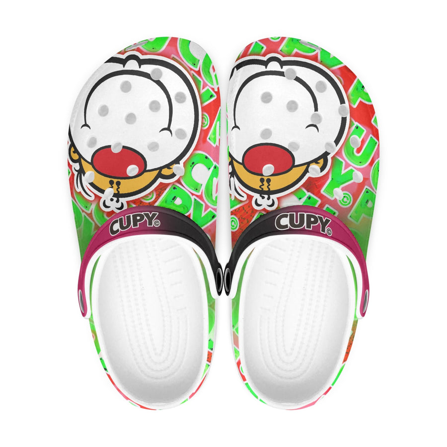 413. All Over Printed Clogs - Cupy