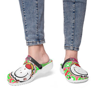 413. All Over Printed Clogs - Cupy