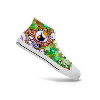 400. New High-top Canvas Shoes - Tongue Printable - Cupy