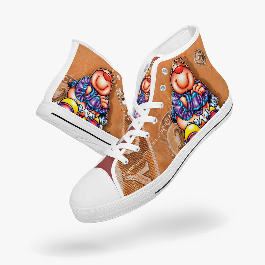 CUPY 400. New High-top Canvas Shoes - Cupy