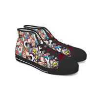 400. New High-top Canvas Shoes - Tongue Printable - Cupy