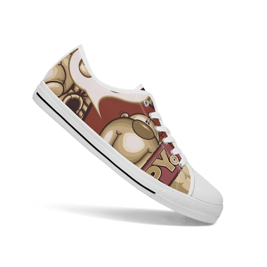 399. New Low-top Canvas Shoes - Tongue Printable - Cupy