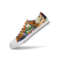 399. New Low-top Canvas Shoes - Tongue Printable - Cupy