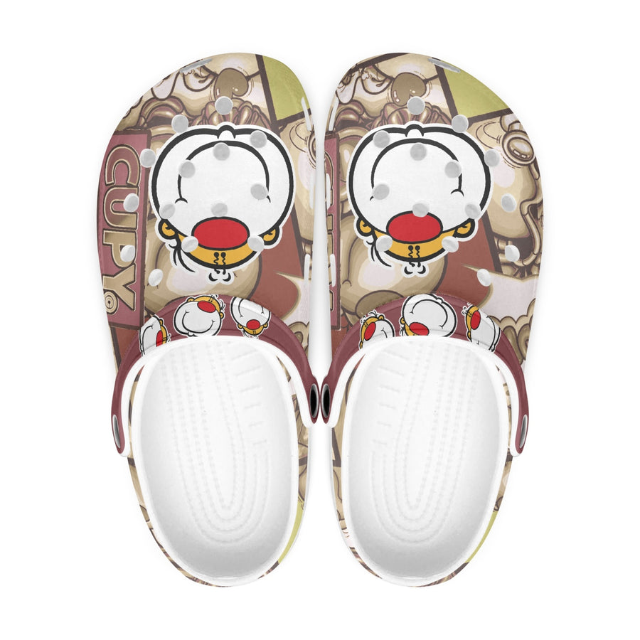 413. All Over Printed Clogs - Cupy