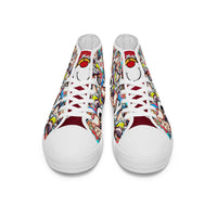 400. New High-top Canvas Shoes - Tongue Printable - Cupy