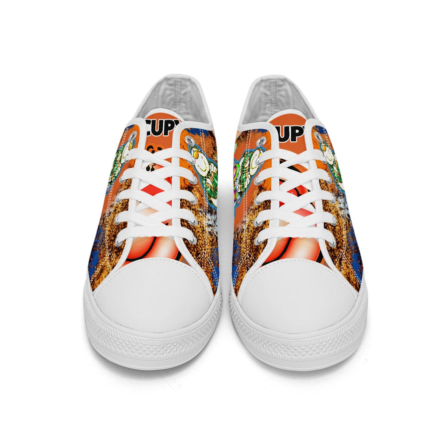 399. New Low-top Canvas Shoes - Tongue Printable - Cupy