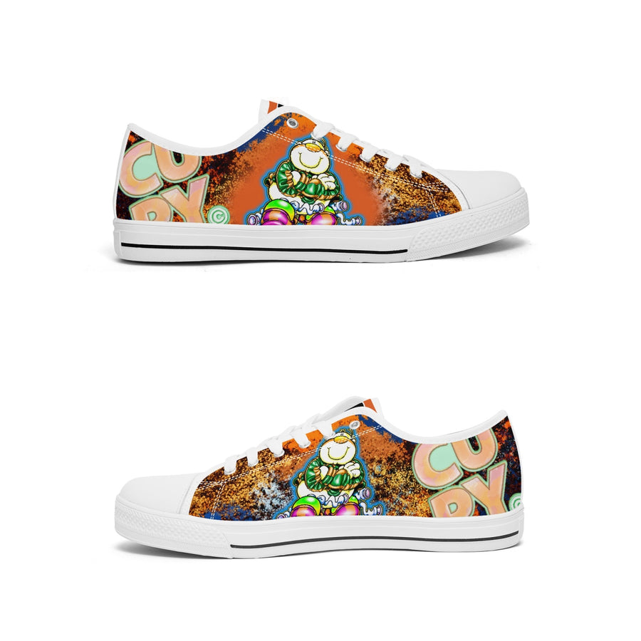 399. New Low-top Canvas Shoes - Tongue Printable - Cupy