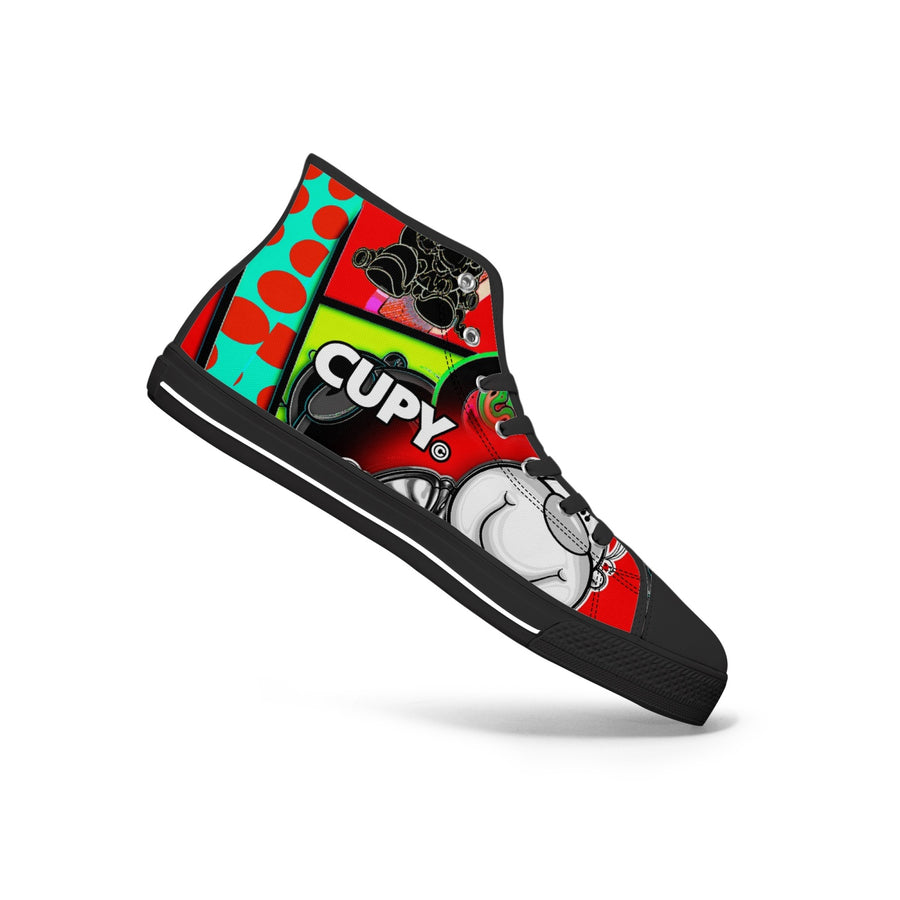 400. New High-top Canvas Shoes - Tongue Printable - Cupy