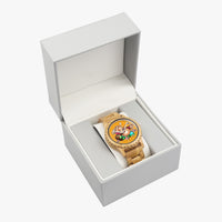 206.cupy Italian Olive Lumber Wooden Watch - Cupy