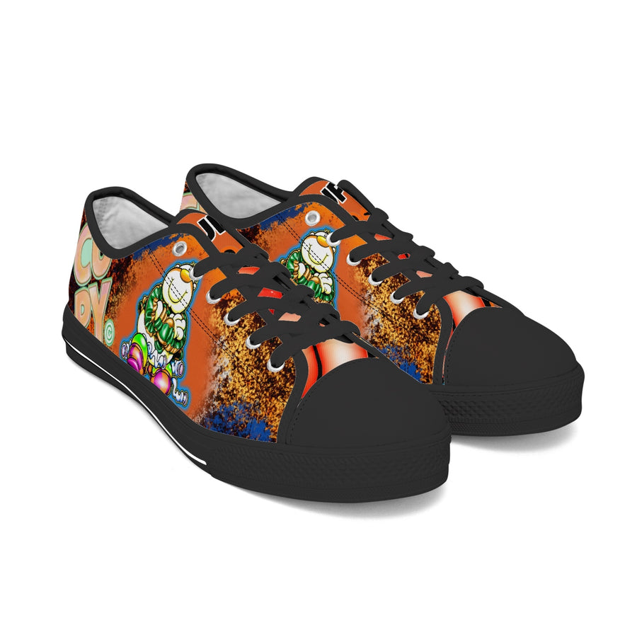 399. New Low-top Canvas Shoes - Tongue Printable - Cupy