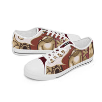 399. New Low-top Canvas Shoes - Tongue Printable - Cupy