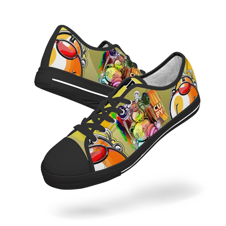 399. New Low-top Canvas Shoes - Tongue Printable - Cupy