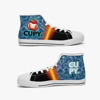 cupy 400. New High-top Canvas Shoes - Tongue Printable - Cupy