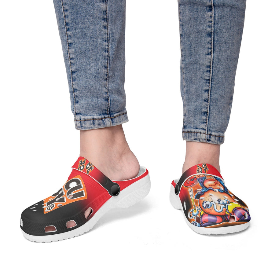 413. All Over Printed Clogs - Cupy