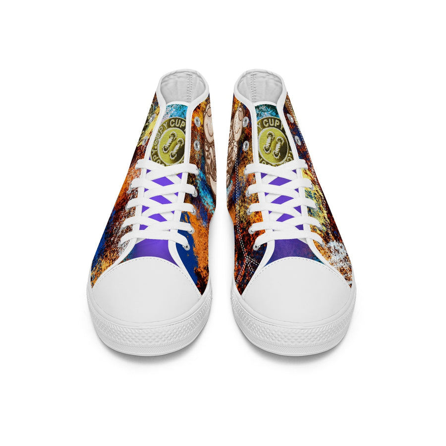 400. New High-top Canvas Shoes - Tongue Printable - Cupy