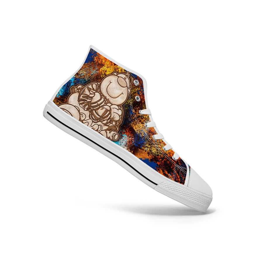 400. New High-top Canvas Shoes - Tongue Printable - Cupy