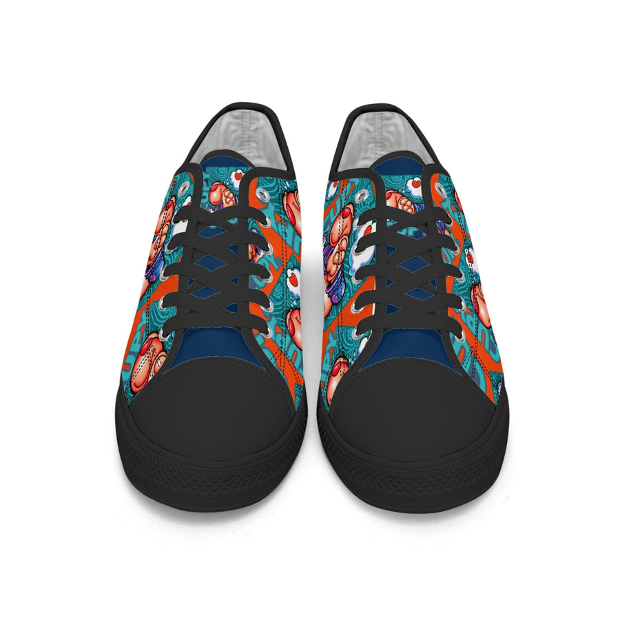 399. New Low-top Canvas Shoes - Tongue Printable - Cupy