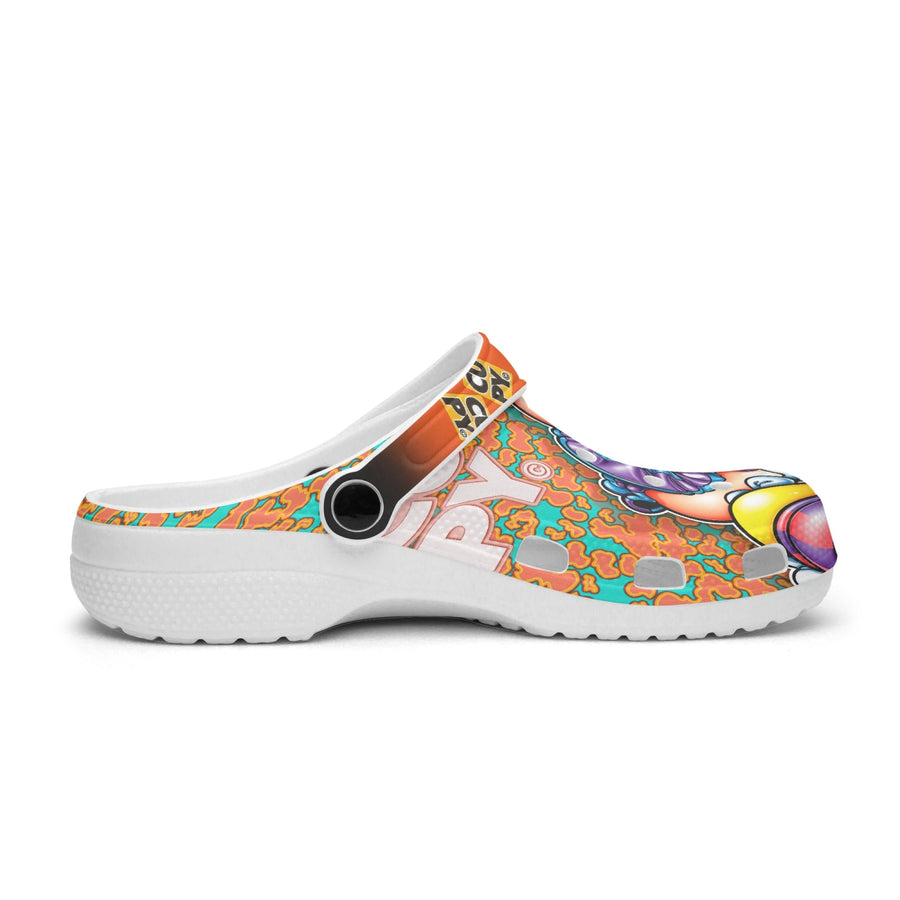 413. All Over Printed Clogs - Cupy